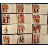 Postcards, Military, a good selection of 12 Soldiers Pay cards in the History & Traditions style and