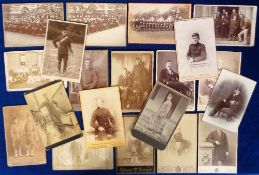 Photographs, Military, 32 cabinet cards showing Chelsea Pensioners, Scottish and other troops,
