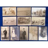 Postcards, Social History, 11 RPs, Colyton Fire Engine, South Shields Sands, Cwmmadoc Quarry,