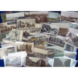 Postcards, Scotland, a collection of approx. 74 cards with RPs of Channel St Galashiels, High St