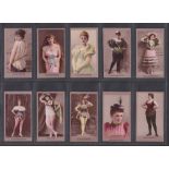 Cigarette cards, USA, Kinney, Actresses, ref N213, III, Series 5 (set, 25 cards) (gd/vg)