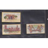 Trade cards, Barratt's, Prominent London Buildings, three cards, Houses of Parliament, Marble Arch &