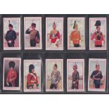 Cigarette cards, Cope's, Eminent British Regiments Officers Uniforms, 29 cards (English, mixed