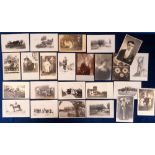 Postcards, Argentina, interesting candid RP postcards, from a visit in 1915, portraits, Estancia