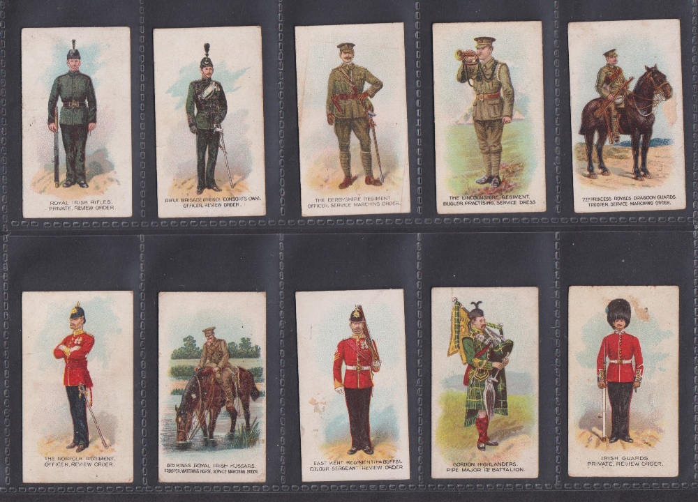 Cigarette cards, two sets, Wills (Australia), Types of the British Army (50 cards, 4 with back - Image 9 of 16