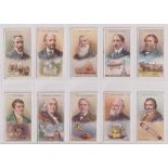 Cigarette cards, Whitford & Sons, Inventors (set, 20 cards) (gd)