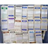 Trade cards, Brooke Bond, a collection of 80+ sets with duplication throughout, various series