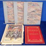 Books, La Vie Illustre, 3 bound vols 1898-1906, 1899-1903 and 1899-1905 (gd), France et Russie