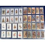 Cigarette & trade cards, a collection of cards in sleeves, representing approx. 70 different series,