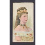 Cigarette card, Taddy, Royalty, Actresses & Soldiers, type card, Empress of Austria (gd/vg) (1)