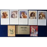 Cigarette & trade card albums etc, Dog related selection, Player's proof Bonzo album containing