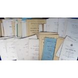 Property Sale Particulars, Suffolk, approx 100 printed particulars 1911-1970, Ipswich, Felixtowe and