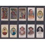 Cigarette cards, Taddy, 20 type cards, Coronation Series (3), Famous Jockeys (3), VC Heroes - Boer