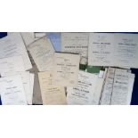 Property Sale Particulars, Olney, Buckinghamshire, approx 40 printed particulars for cottages, land,