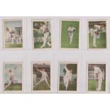 Trade cards, Australia, Australian Licorice Co Ltd, Test Cricketers, 'M' size, issued 1962 (set,