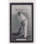Cigarette card, Smith's, Champions of Sport (Blue back), type card, J.T. Brown, Cricket (vg) (1)