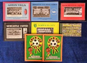 Football postcard reference books, 5 books from 'A Portrait in Old Picture Postcards' Series,