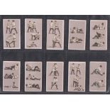 Cigarette cards, Anon (BAT, with printed backs), 5 sets, Jiu-Jitsu Series (50 cards), Engineering