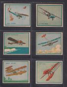 Trade cards, Barratt's, Speed Series, 'L' size (set, 20 cards) (gd)
