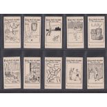 Cigarette cards, Richard Lloyd, Famous Cricketers Puzzle Series (set, 25 cards) (ex)