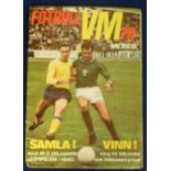 Football sticker album, Sweden issue, World Cup 1970, Mexico, album complete with all 272