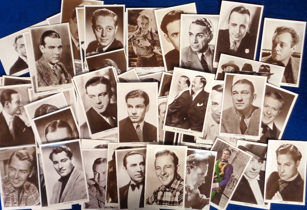 Postcards, Cinema, Picturegoer Actors, 50+ inc. Bing Crosby, Leslie Howard, Errol Flynn in Knight