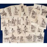 Postcards, Military, a selection of 34 cards from the Imperial Arms series published by Robert