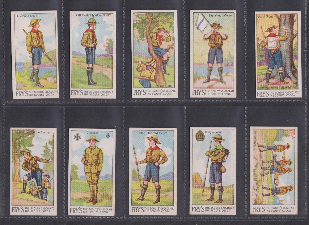 Trade cards, Canada, Fry's, Scout Series - Second Series (set, 50 cards) (a few with very slight - Image 9 of 10