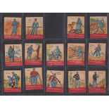 Trade cards, France, 'Confiserie Femina', French Army Collection, 'K' size, (24/25, missing no 3,