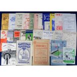Football programmes, Peterborough United, a collection of 25 away programmes, 1960/61 (First