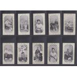 Cigarette cards, Ogden's (Overseas), Burmese Women (Polo, Apple Green Border) (set, 25 cards) (gd/