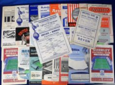 Football programmes, Chelsea FC, 1955/56, 27 away programmes, League & FA Cup inc. Huddersfield,