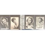 Postcards, Cinema, a collection of approx. 136 cards of female cinema stars arranged in alphabetical