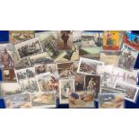 Postcards, Fishing, a fishing and whaling collection of approx. 37 cards, with whaling stations at