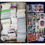 Trade stickers, Football, Panini, accumulation of approx. 3,500 Football stickers, various series,