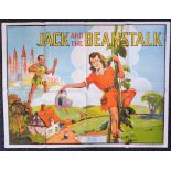 Posters, 3 pantomime posters circa 1930s to comprise Jack and The Beanstalk (gd), Babes In The