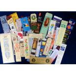 Book Marks, 40+ to include Bird's Set Custard, P&O Pears' Soap, Council Recreation Grounds, Gas,