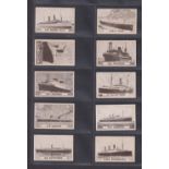 Trade cards, Australia, Sweetacres, Steamships of the World (set, 48 cards) (gd)