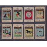 Trade cards, Whitbread's, Inn Signs 1st Series (Metal) (set, 50 cards) (gd/vg)