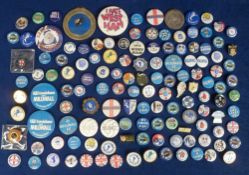 Football badges, Millwall FC, a collection of approx. 130 tin badges, various sizes & designs,