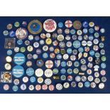 Football badges, Millwall FC, a collection of approx. 130 tin badges, various sizes & designs,