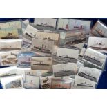 Postcards, Shipping, a selection of approx. 67 cards of the Isle of Man Steam Packet inc. Mona, Peel