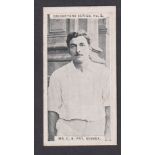 Cigarette card, Gabriel, Cricketers Series, type card, no 3 Mr C.B. Fry, Sussex (gd) (1)