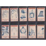 Trade cards, John Macintosh, Camping & Hiking Hints (set, 16 cards) (vg)