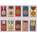 Cigarette cards, Smith's, Medals (Numbered, Imperial Tobacco Company, Multi-backed) (set, 50