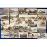Postcards, USA, a good RP selection of 30 railway cards, inc. stations at Shelby (NEB), Coldwater (