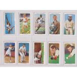 Cigarette cards, Ogden's, two sets, Champions of 1936 (including Jesse Owens) & A.B.C. of Sport (