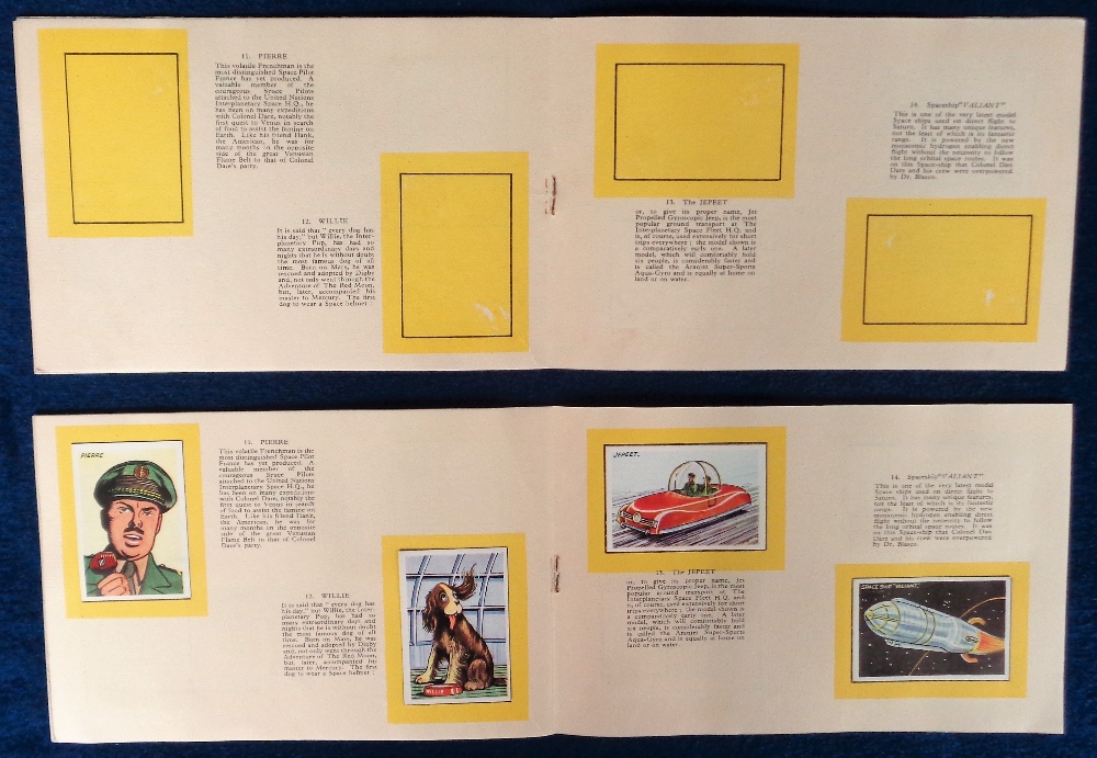 Trade albums, Calvert, Dan Dare, special album complete with a set of 25 laid down cards (vg), - Image 2 of 2