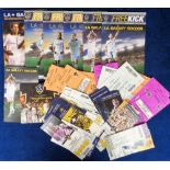 Football memorabilia, USA, LA Galaxy, selection of 50+ tickets including match tickets, parking