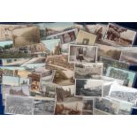 Postcards, Yorkshire, a selection of approx. 79 cards, with RPs of The Grove Ilkley. Thorner Lane